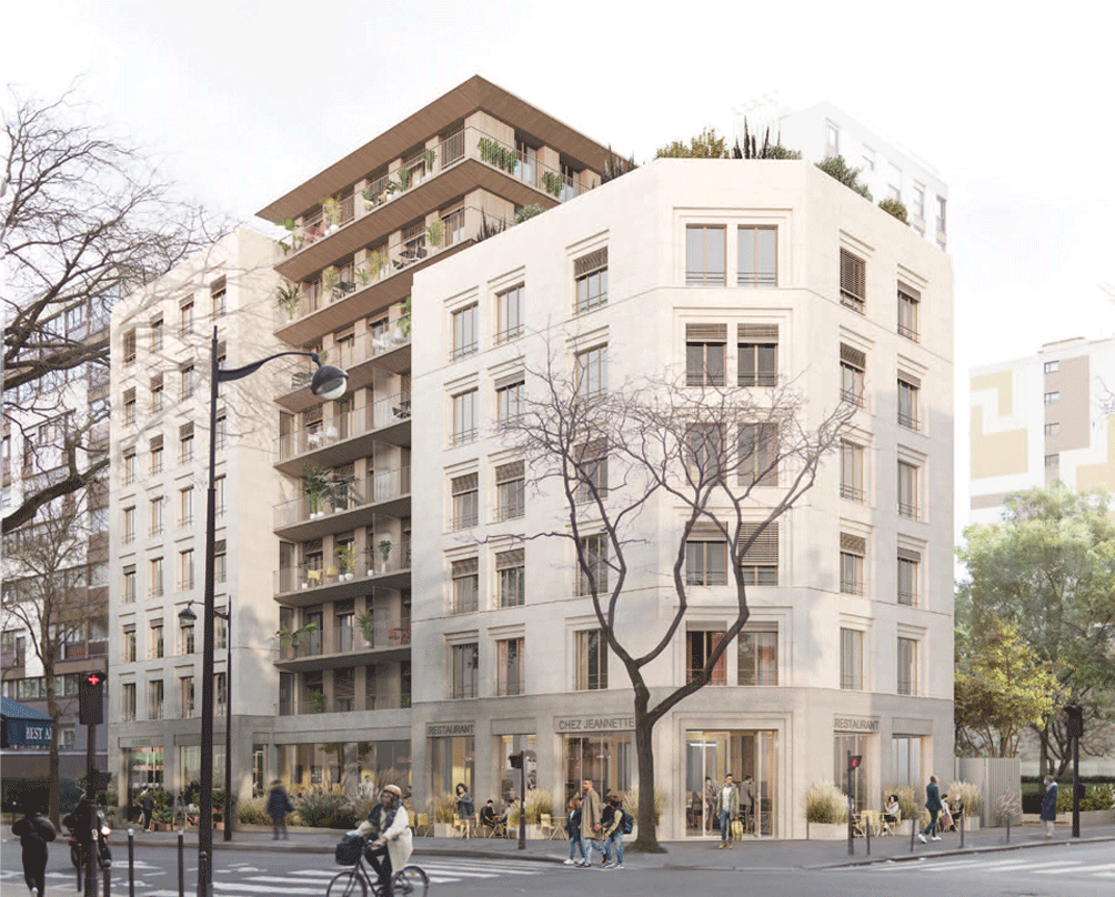 145 Pyrénées 92 Bagnolet - Foncière de la Ville de Paris